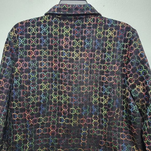 Christopher and banks women's buttons down shacket jacket blazer size la… - Picture 8 of 8